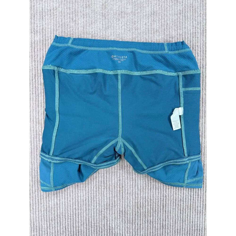 Athleta Coastal Teal Dobby Action Skort 14.5